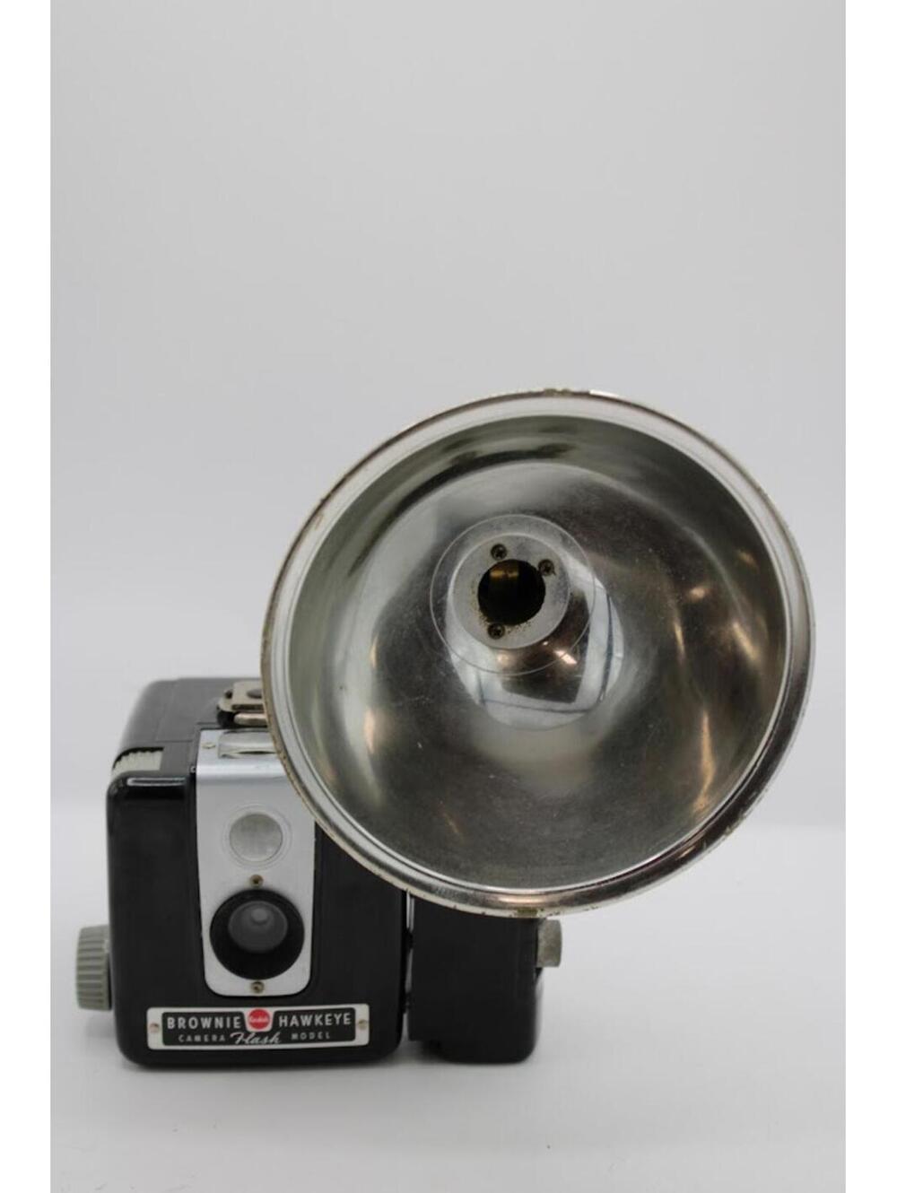Vintage Kodak Brownie Hawkeye Flash Camera w/ Kodalite Flash Guard-Untested